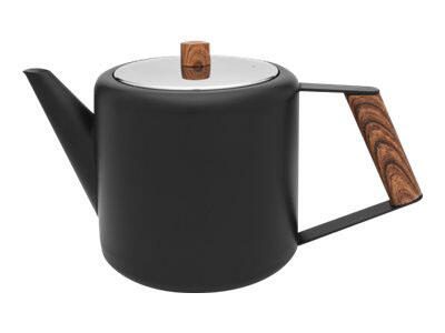 bredemeijer Boston Teekanne 1,1 l schwarz, silber