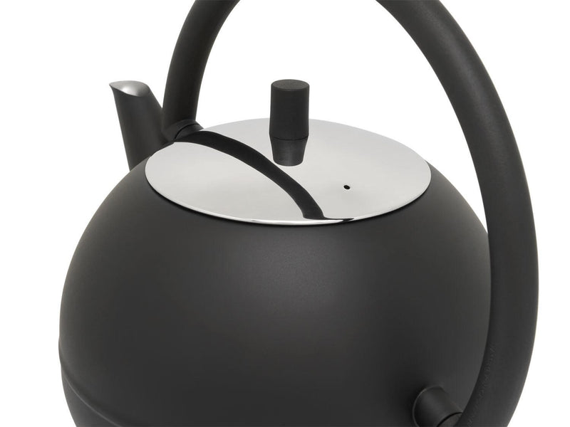 bredemeijer Saturn Teekanne 1,2 l schwarz, silber