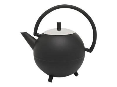 bredemeijer Saturn Teekanne 1,2 l schwarz, silber