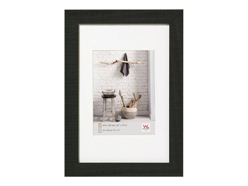 walther design Bilderrahmen Home 28,6 x 34,5 cm schwarz