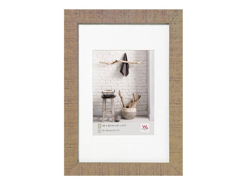 walther design Bilderrahmen Home 34,6 x 44,6 cm beigebraun