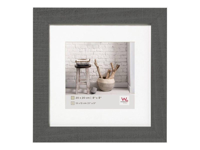 walther design Bilderrahmen Home 44,5 x 44,5 cm grau