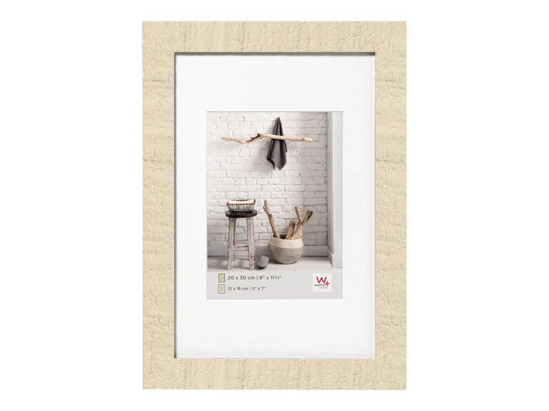 walther design Bilderrahmen Home 34,6 x 44,6 cm cremeweiß