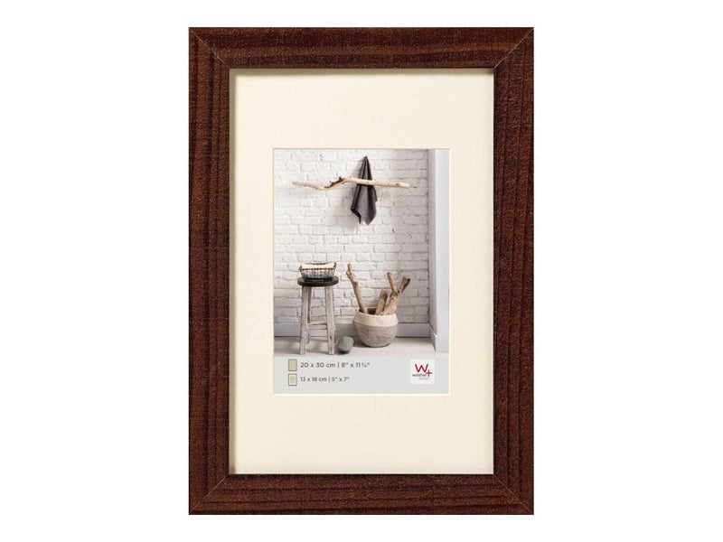 walther design Bilderrahmen Home 35,1 x 45,1 cm nussbaum