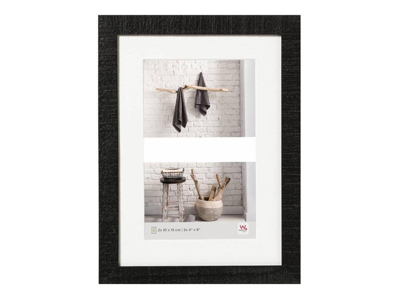 walther design Bilderrahmen Home 29,9 x 40,1 cm schwarz