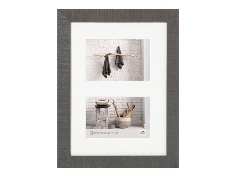 walther design Bilderrahmen Home 29,9 x 40,1 cm grau