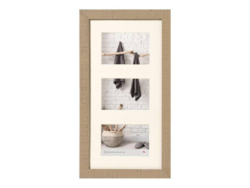 walther design Bilderrahmen Home 29,9 x 55,0 cm beigebraun