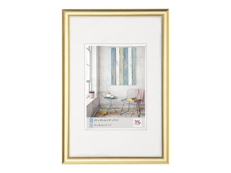 walther design Bilderrahmen Trendstyle 32,7 x 42,8 cm gold