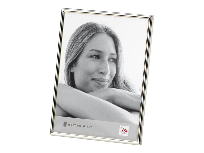 walther design Bilderrahmen Chloe 16,3 x 21,3 cm silber