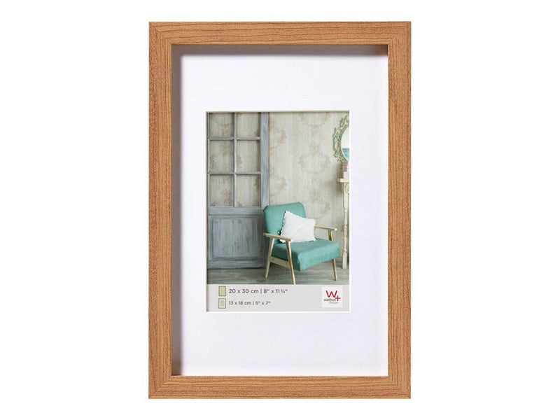 walther design Bilderrahmen Stockholm 23,0 x 33,0 cm buche