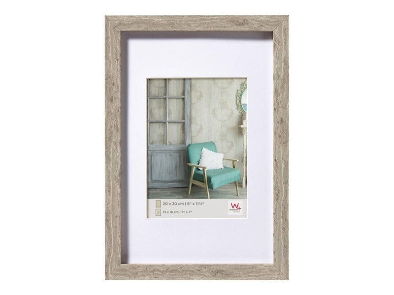 walther design Bilderrahmen Stockholm 23,0 x 33,0 cm grau