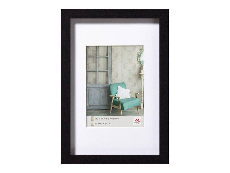 walther design Bilderrahmen Stockholm 33,0 x 43,0 cm schwarz