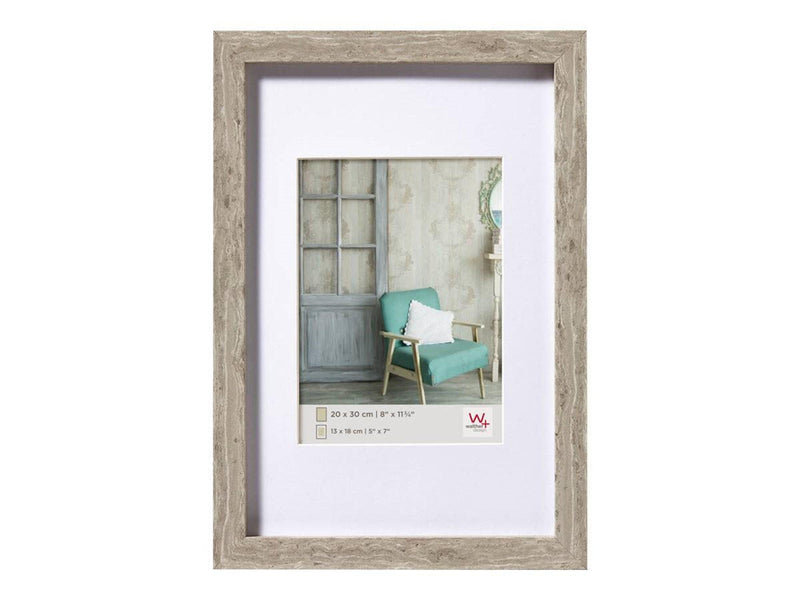 walther design Bilderrahmen Stockholm 33,0 x 43,0 cm grau