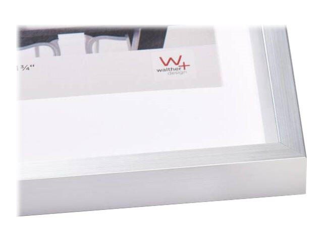 walther design Bilderrahmen Steel Style 31,0 x 41,0 cm silber