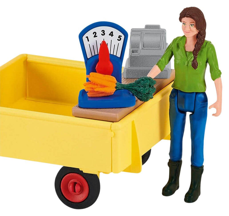 Schleich® Spielfiguren-Set Farm World Mobiler Farm Stand 42528