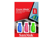 SanDisk Cruzer Blade USB-Stick 32 GB, 3-Pack