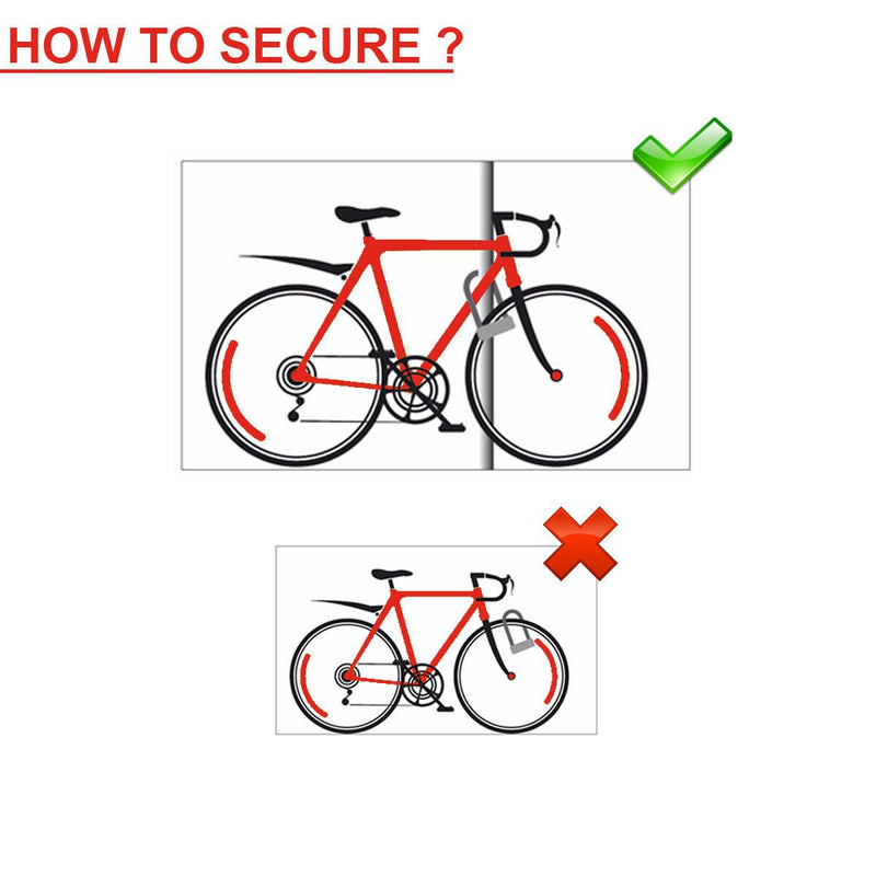 Master Lock® Fahrradschloss 90 cm schwarz