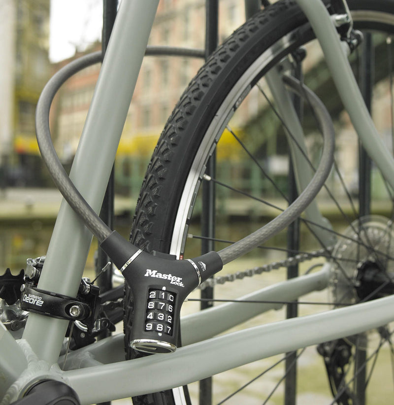 Master Lock® Fahrradschloss 90 cm schwarz