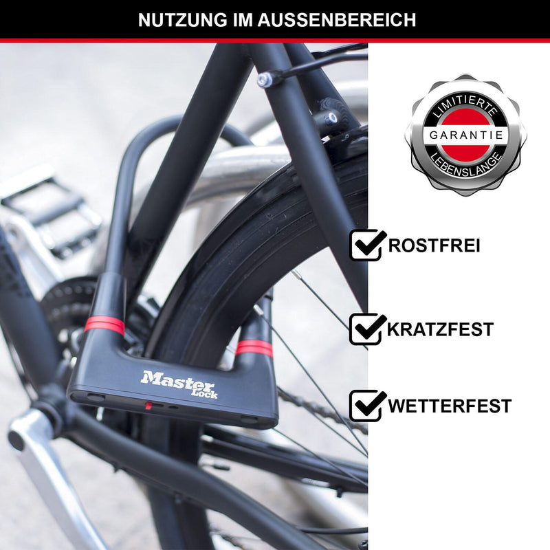 Master Lock® Fahrradschloss schwarz