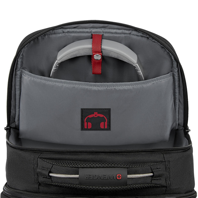 Wenger Laptop-Rucksack PlayerMode schwarz 20,0 l bis 39,6 cm (15,6 Zoll)