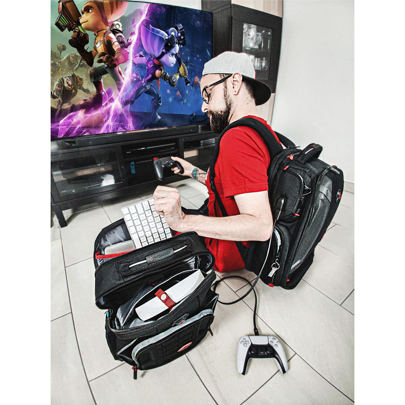 Wenger Laptop-Rucksack PlayerMode schwarz 20,0 l bis 39,6 cm (15,6 Zoll)