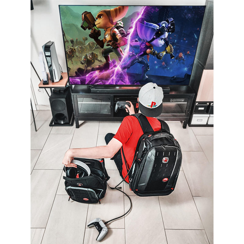 Wenger Laptop-Rucksack PlayerMode schwarz 20,0 l bis 39,6 cm (15,6 Zoll)