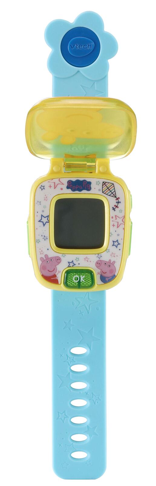 vtech® Kinderuhr Peppas Lernuhr blau