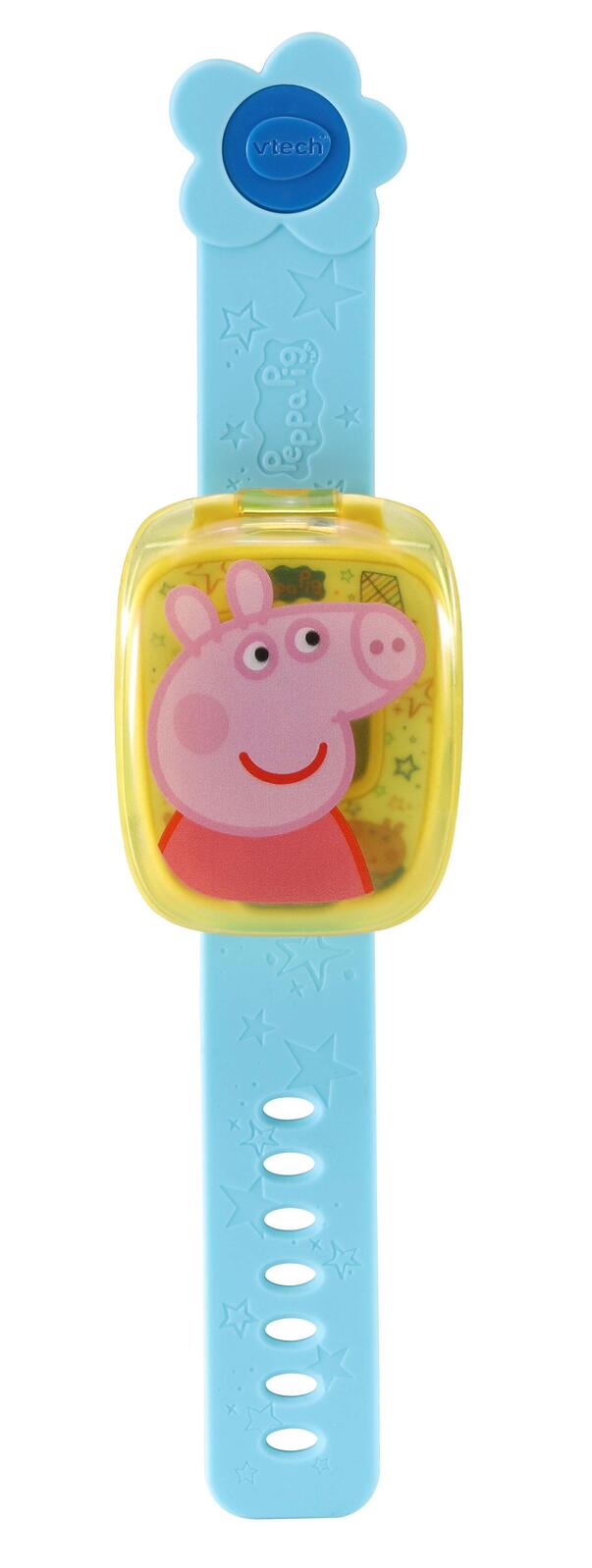vtech® Kinderuhr Peppas Lernuhr blau