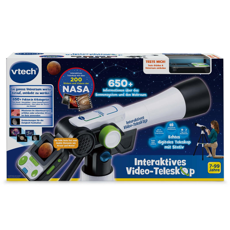 vtech® Lernspielzeug Interaktives Video-Teleskop mehrfarbig