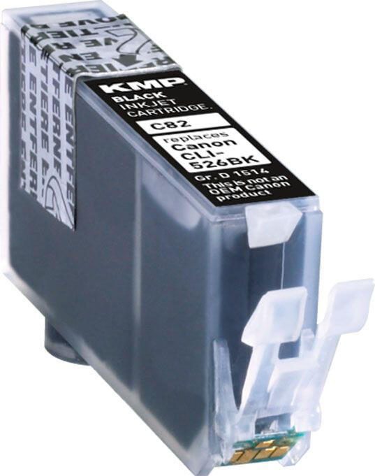 KMP Druckerpatrone C82 schwarz kompatibel zu Canon CLI-526 BK