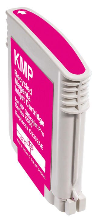 KMP Druckerpatrone H33 magenta kompatibel zu HP 88XL (C9392AE)