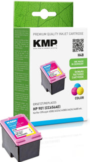 KMP Druckerpatrone H48 color kompatibel zu HP 901XL (CC656EE)