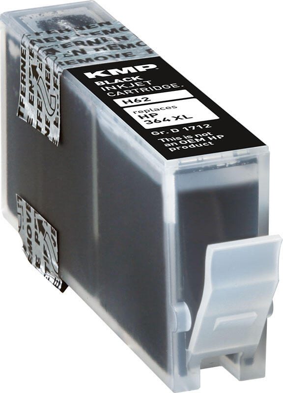 KMP Druckerpatrone H62 schwarz kompatibel zu HP 364XL (CB321EE)
