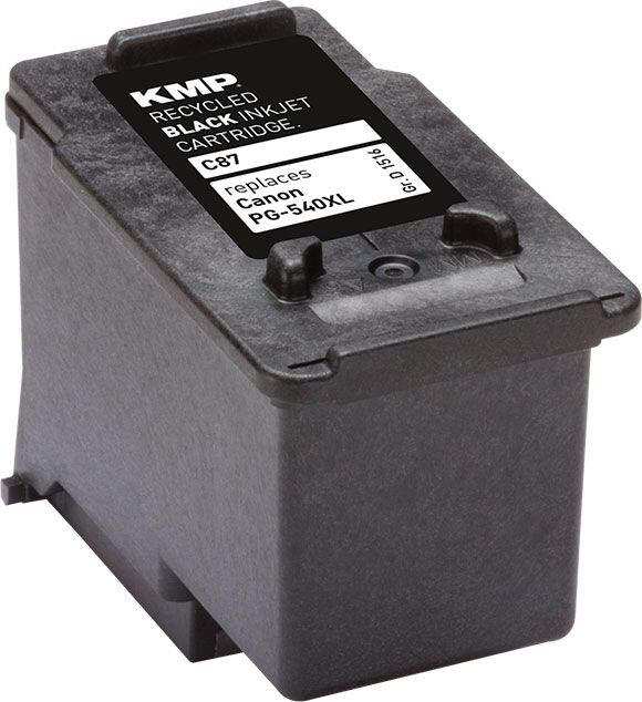 KMP Druckkopf C87 schwarz kompatibel zu Canon PG-540XL