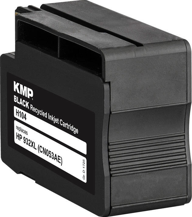 KMP Druckerpatrone H104 schwarz kompatibel zu HP 932XL (CN053AE)