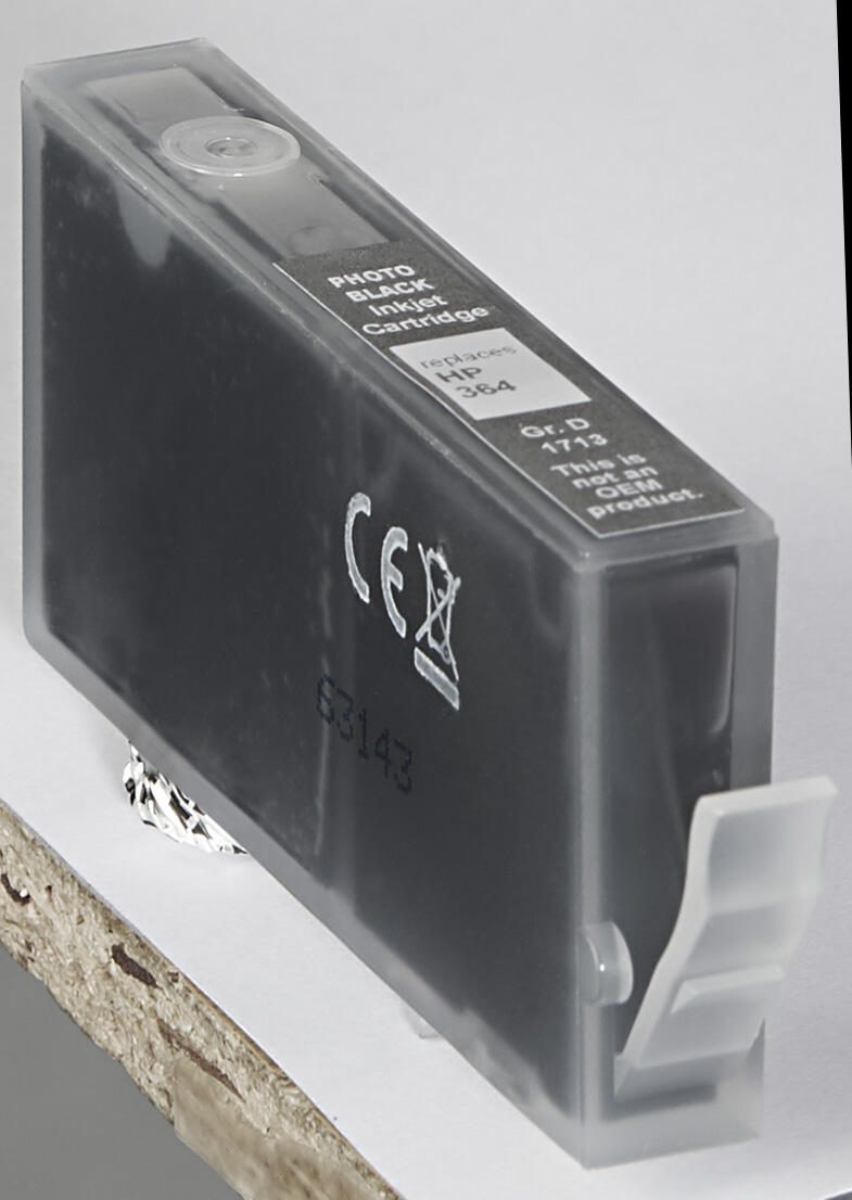 KMP Druckerpatrone H109 foto schwarz kompatibel zu HP 364 (CB316EE)
