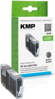 KMP Druckerpatrone H109 foto schwarz kompatibel zu HP 364 (CB316EE)