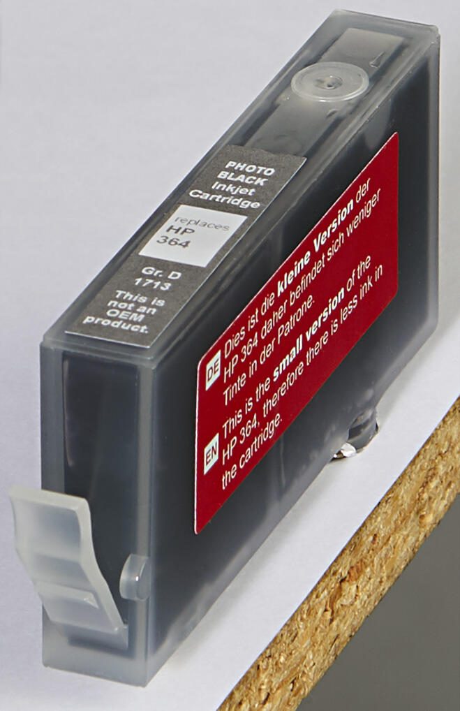 KMP Druckerpatrone H109 foto schwarz kompatibel zu HP 364 (CB316EE)