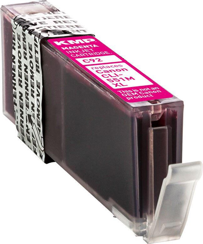KMP Druckerpatrone C92 magenta kompatibel zu Canon CLI-551 XL M