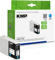 KMP Druckerpatrone E134 cyan kompatibel zu EPSON T7022XL