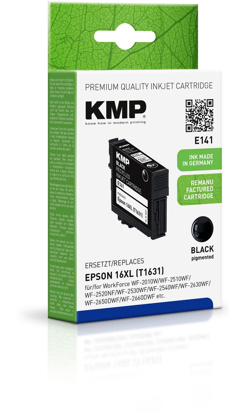 KMP Druckerpatrone E141 schwarz kompatibel zu EPSON 16XL / T1631XL