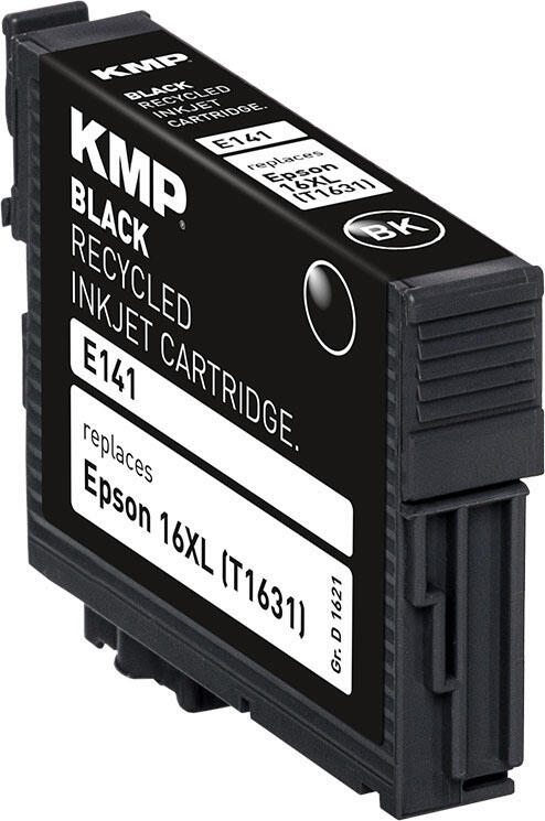 KMP Druckerpatrone E141 schwarz kompatibel zu EPSON 16XL / T1631XL