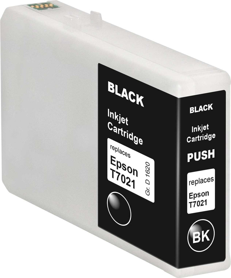 KMP Druckerpatrone E133 schwarz kompatibel zu EPSON T7021XL