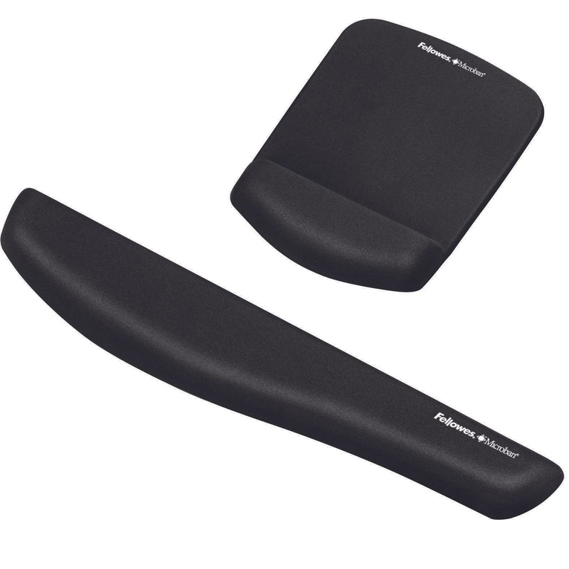 Fellowes Tastatur-Handballenauflage PlushTouch schwarz