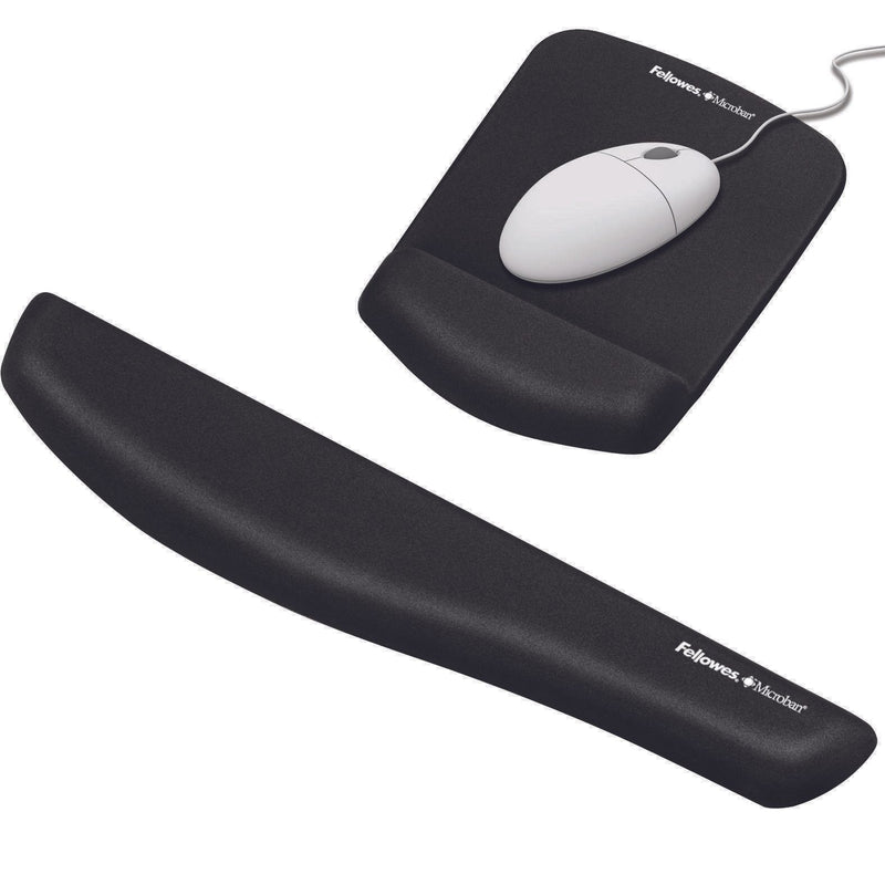 Fellowes Tastatur-Handballenauflage PlushTouch schwarz