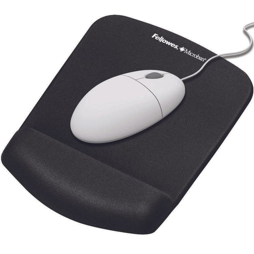 Fellowes Mousepad mit Handgelenkauflage PlushTouch schwarz