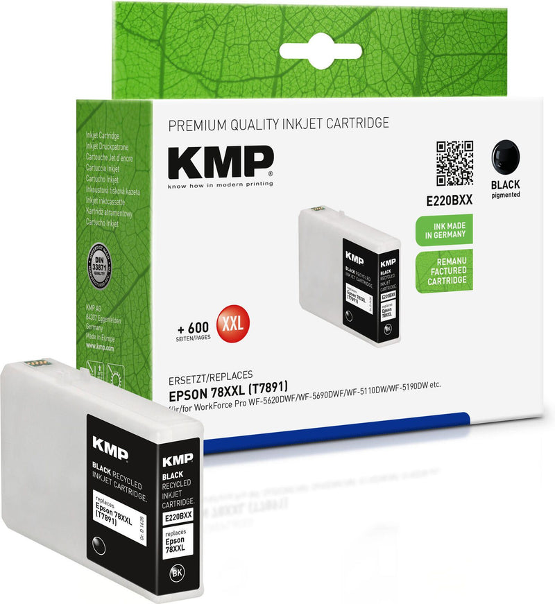 KMP Druckerpatrone E220BXX schwarz kompatibel zu EPSON T7891XXL