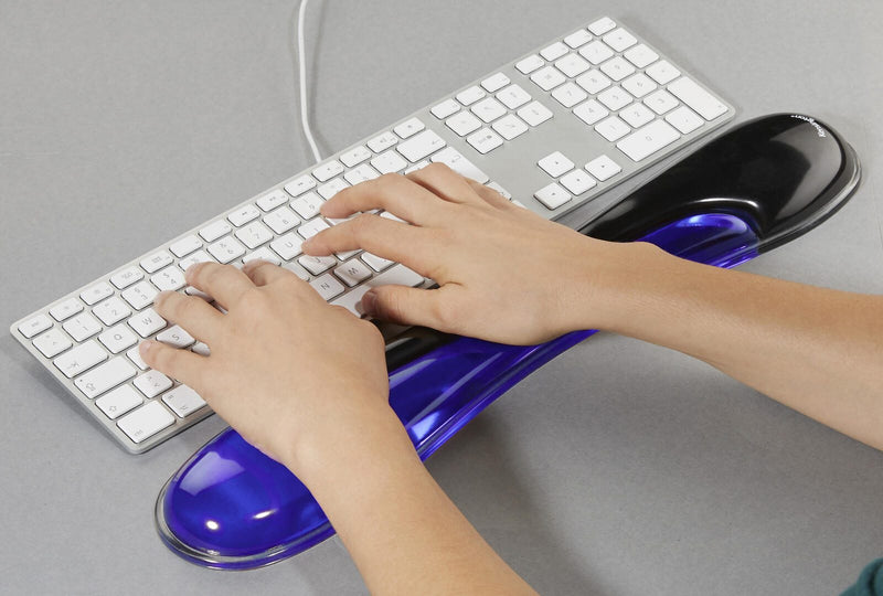 Kensington Tastatur-Handballenauflage Duo Gel schwarz, blau