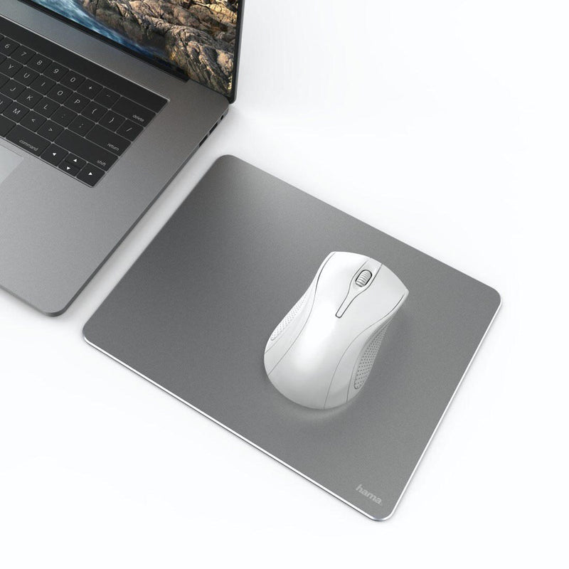 Hama Mousepad Aluminium silber