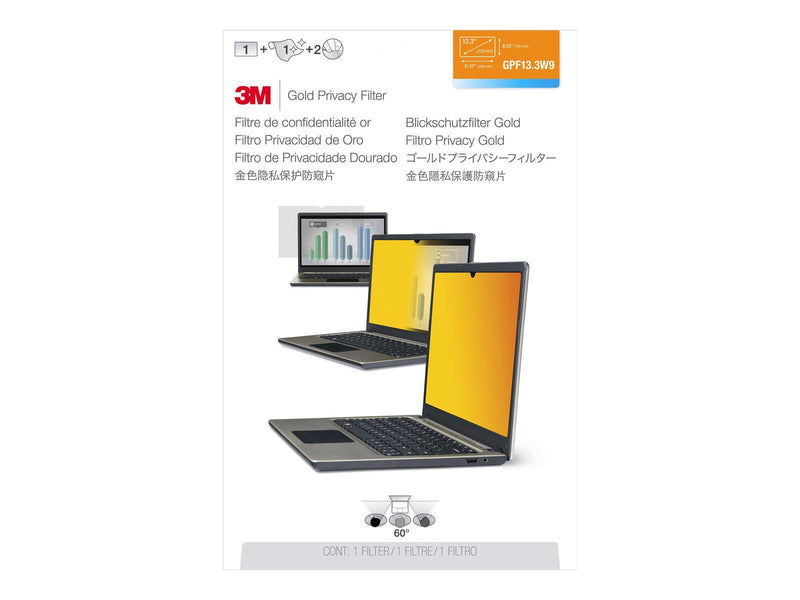 3M Display-Blickschutzfolie passend für Modell: 13,3 Zoll 16:9